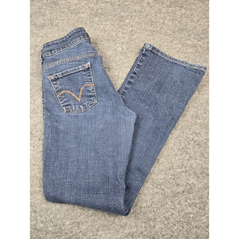 Levi's 526 Women's Size 8 S Jeans Slender Boot Cut Mid Rise Blue Denim  #1111